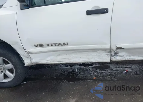 2012 Nissan Titan Sv из США, поврежденный, VIN 1N6AA0EJ6CN309091